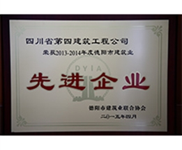 2013-2014德陽市先進企